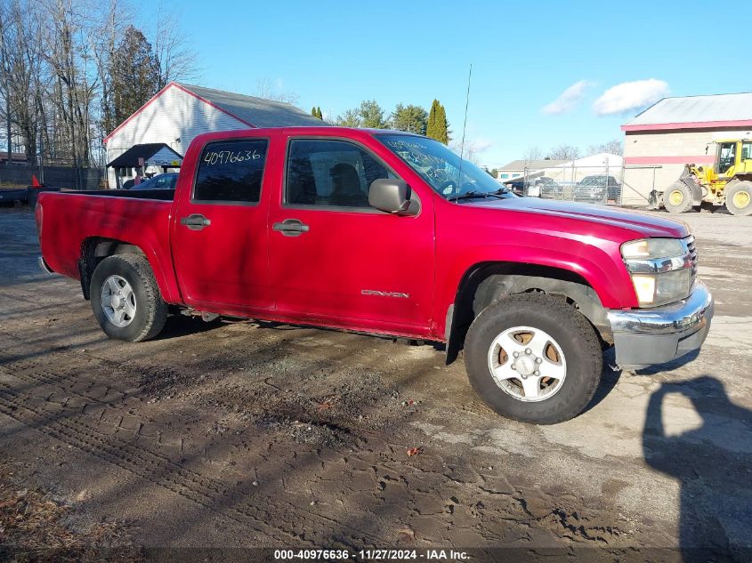 2005 GMC Canyon Sle VIN: 1GTDT136358141376 Lot: 40976636