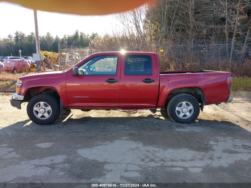 2005 GMC Canyon Sle VIN: 1GTDT136358141376 Lot: 40976636