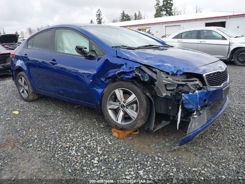 VIN 3KPFL4A74JE170262 2018 KIA Forte, S no.1