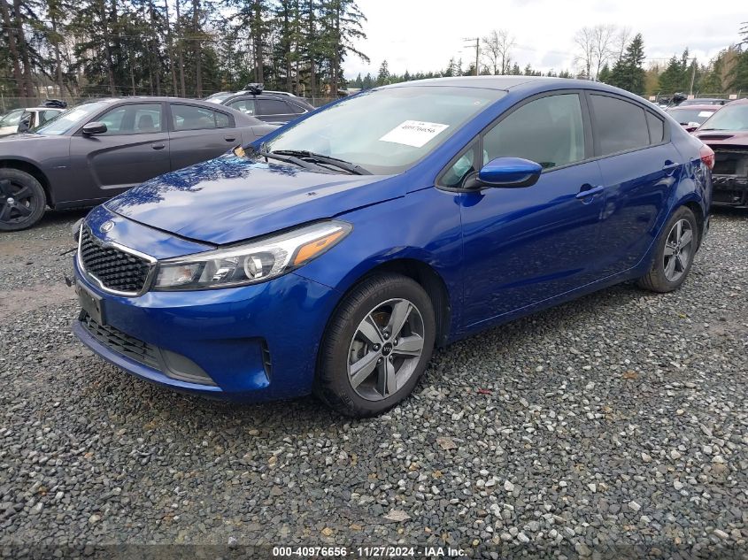 VIN 3KPFL4A74JE170262 2018 KIA Forte, S no.2