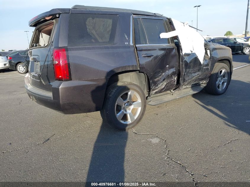 VIN 1GNSCBKCXHR224488 2017 Chevrolet Tahoe, LT no.4