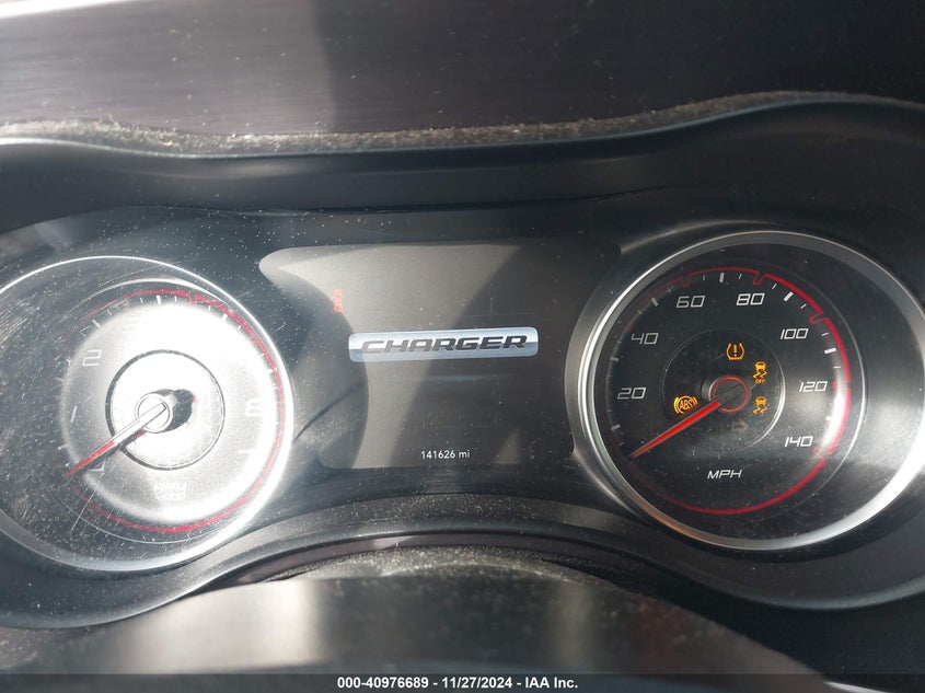 2018 DODGE CHARGER VIN: 2C3CDXBG6JH239025