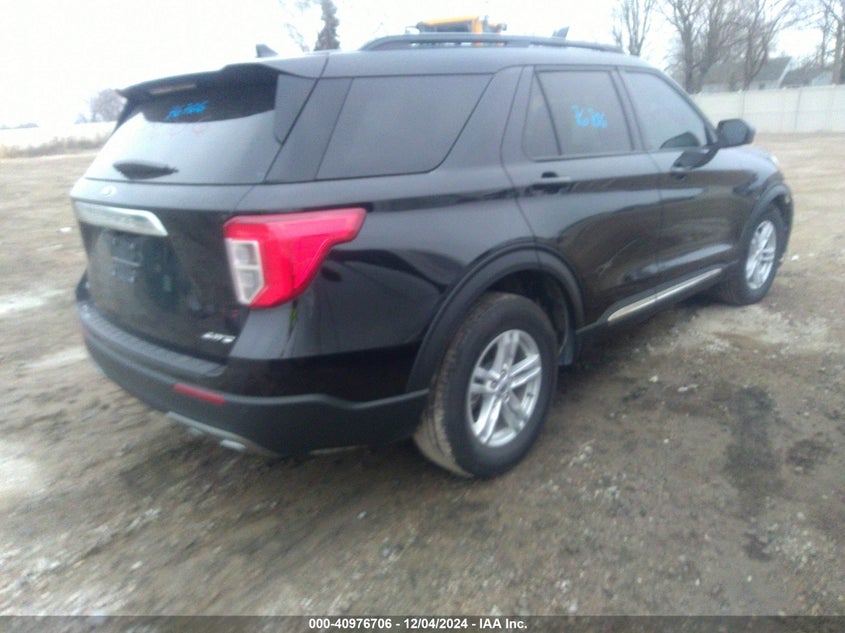 Vin: 1fmsk8dh9pgb92291, lot: 41466522, ford explorer xlt 20234