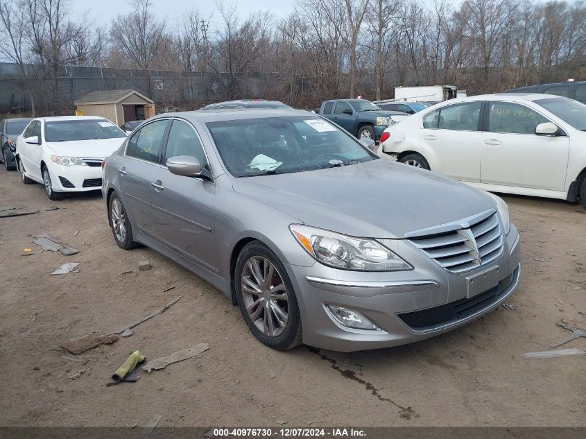 2012 Hyundai Genesis 3.8 VIN: KMHGC4DD9CU181618 Lot: 40976730