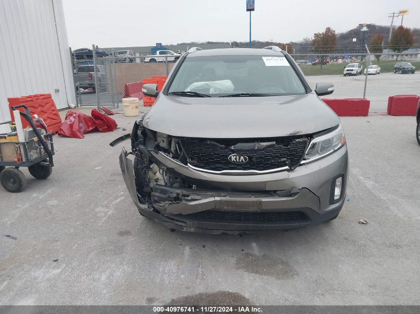 2014 Kia Sorento Lx VIN: 5XYKT3A60EG524612 Lot: 40976741