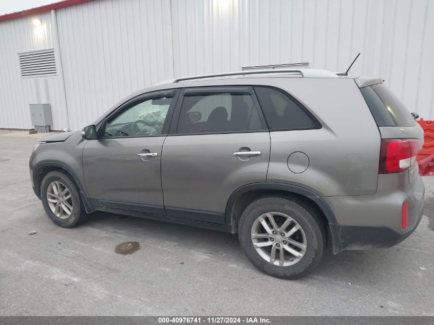 2014 Kia Sorento Lx VIN: 5XYKT3A60EG524612 Lot: 40976741