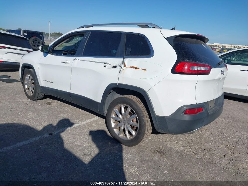 VIN 1C4PJLDB4EW185408 2014 Jeep Cherokee, Limited no.3