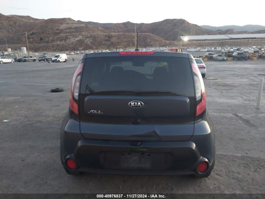 2016 Kia Soul + VIN: KNDJP3A50G7347809 Lot: 40976837