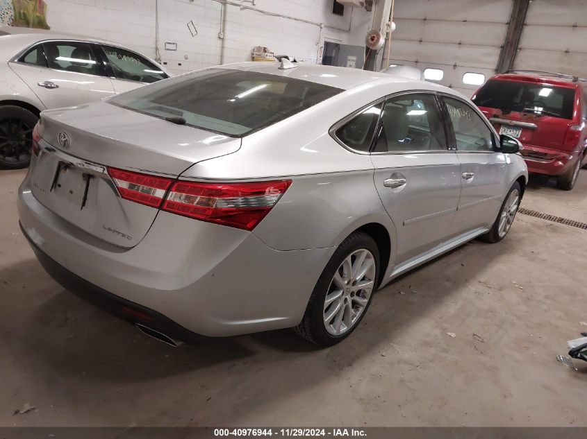 VIN 4T1BK1EB1DU038348 2013 Toyota Avalon, Limited no.4