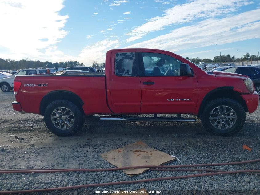 2008 Nissan Titan Pro-4X VIN: 1N6AA06C58N305136 Lot: 40977018