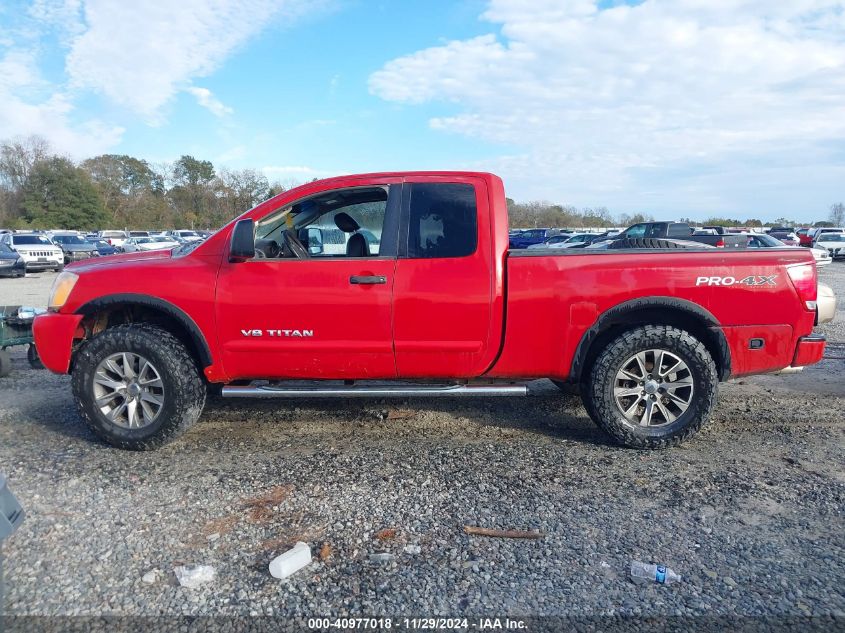 2008 Nissan Titan Pro-4X VIN: 1N6AA06C58N305136 Lot: 40977018