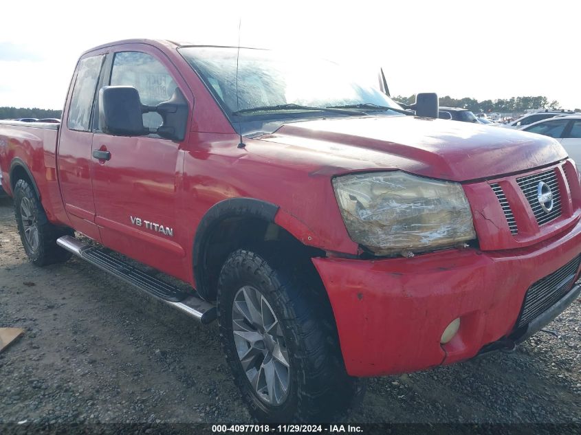 2008 Nissan Titan Pro-4X VIN: 1N6AA06C58N305136 Lot: 40977018