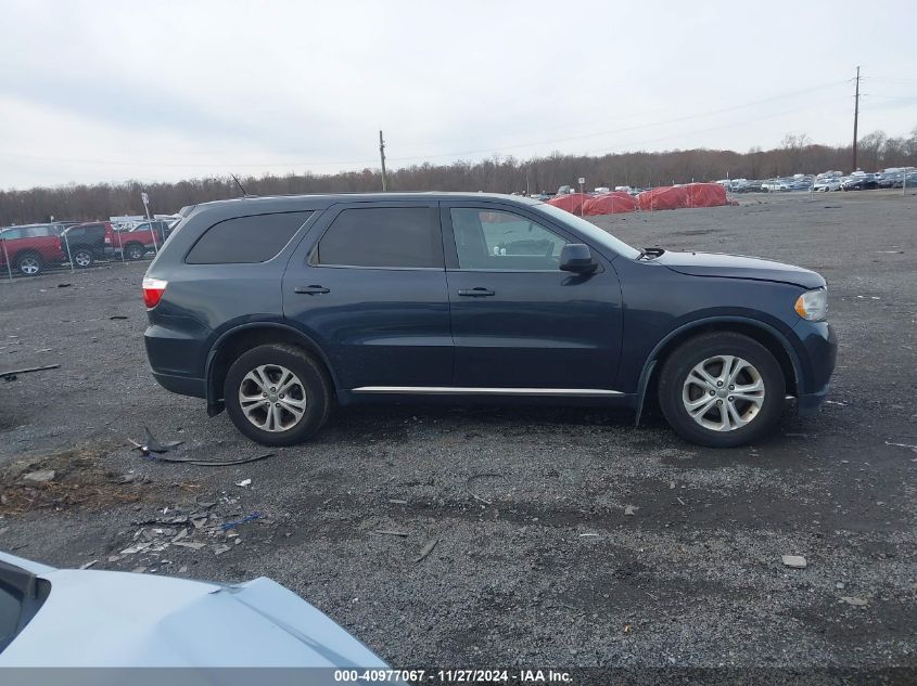 2013 Dodge Durango Sxt VIN: 1C4RDHAG0DC579887 Lot: 40977067