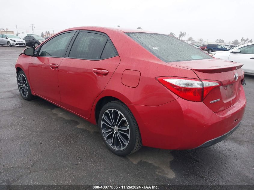 VIN 5YFBURHE5EP105440 2014 Toyota Corolla, S Plus no.3