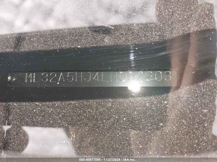 2020 MITSUBISHI MIRAGE LE - ML32A5HJ4LH002603