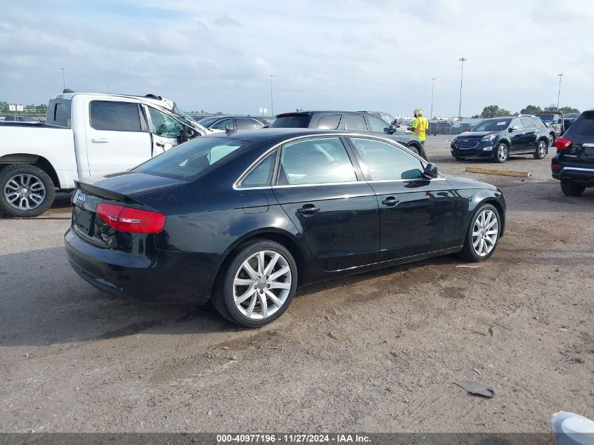 VIN WAUHFAFL7DN033785 2013 AUDI A4 no.4