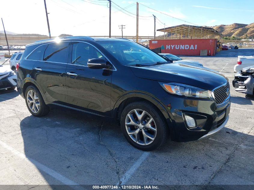 2016 Kia Sorento 3.3L Sx VIN: 5XYPK4A54GG169727 Lot: 40977246