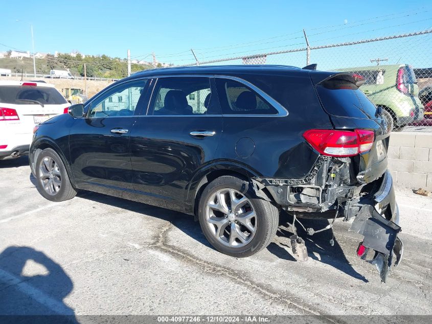 2016 Kia Sorento 3.3L Sx VIN: 5XYPK4A54GG169727 Lot: 40977246