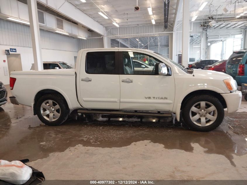 2008 Nissan Titan Se VIN: 1N6AA07D78N337786 Lot: 40977302