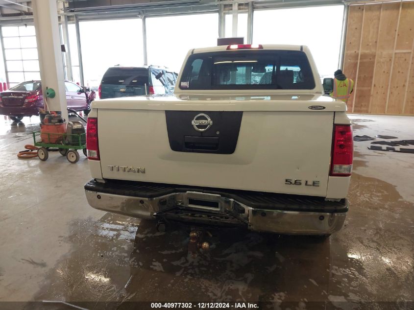 2008 Nissan Titan Se VIN: 1N6AA07D78N337786 Lot: 40977302