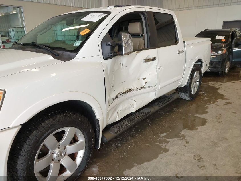 2008 Nissan Titan Se VIN: 1N6AA07D78N337786 Lot: 40977302