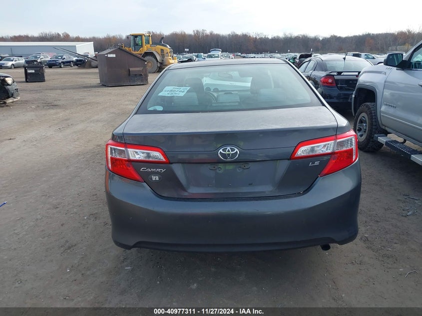 2013 TOYOTA CAMRY LE - 4T4BF1FK3DR294144