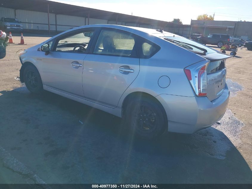 VIN JTDKN3DU9D5628155 2013 Toyota Prius, Three no.3