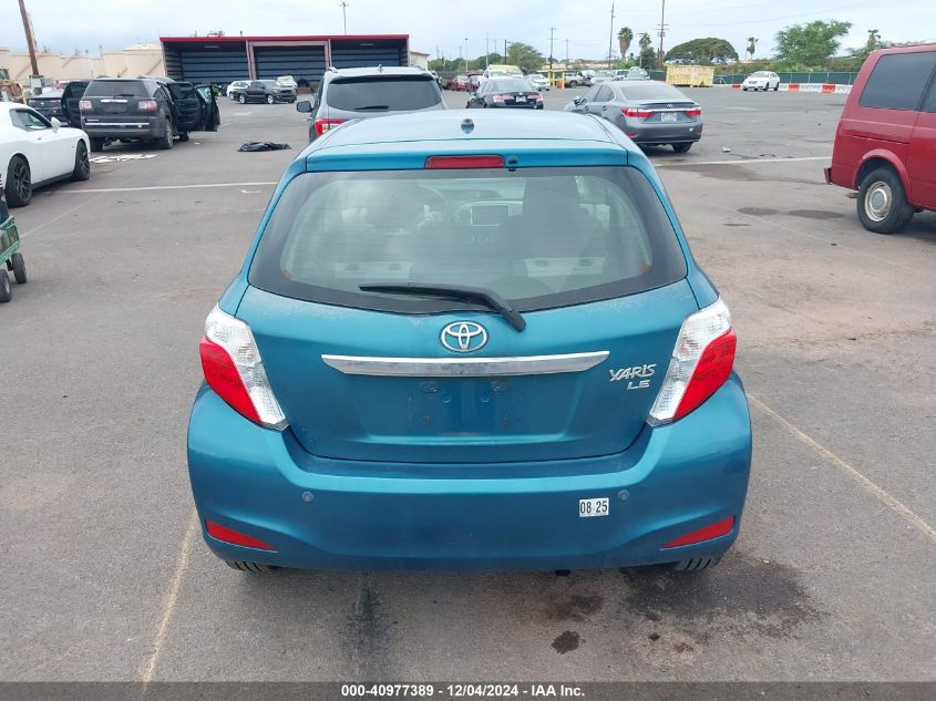 2014 Toyota Yaris L (Tmc/Cbu Plant)/Le (Tmc/Cbu Plant)/Se (Tmc/Cbu Plant) VIN: JTDKTUD33ED576919 Lot: 40977389