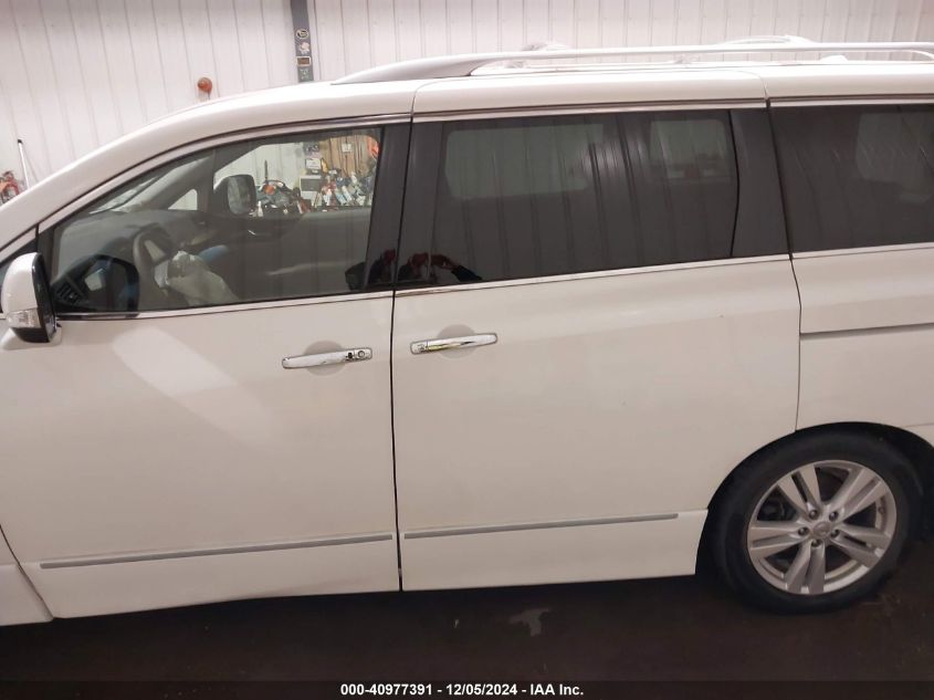 2013 Nissan Quest Sl VIN: JN8AE2KP4D9060431 Lot: 40977391