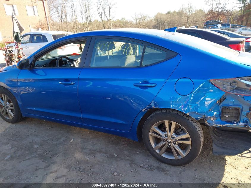 2018 HYUNDAI ELANTRA SEL - 5NPD84LF5JH217789