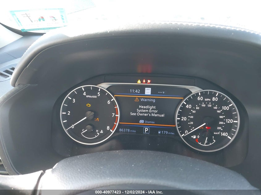 2019 NISSAN ALTIMA VIN: 1N4BL4FWXKN303348