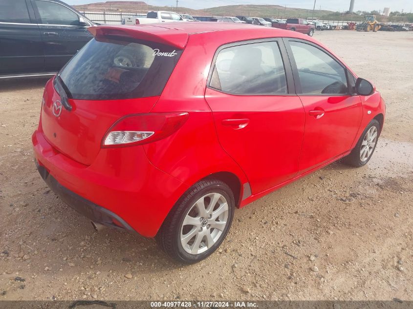 VIN JM1DE1LY0D0155339 2013 MAZDA MAZDA2 no.4