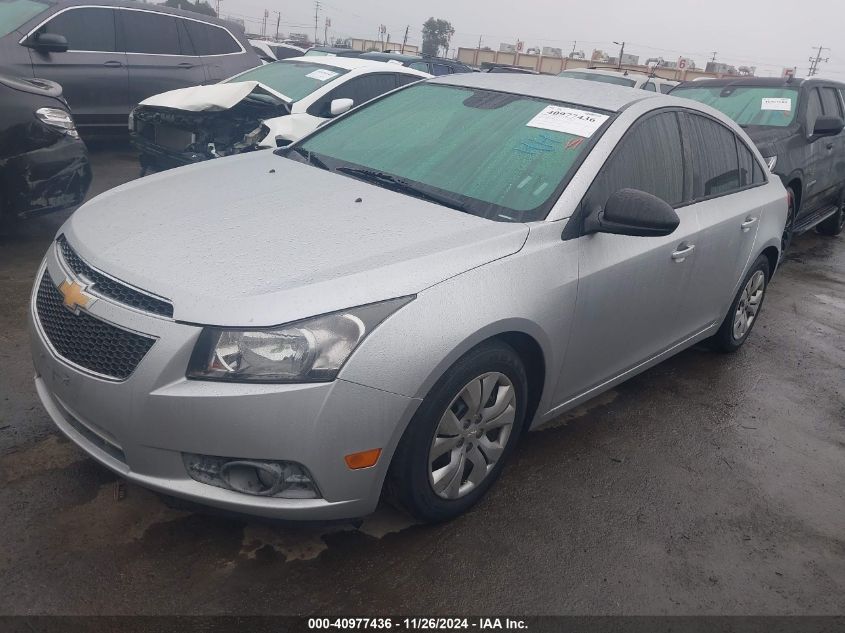 VIN 1G1PA5SH3E7451989 2014 Chevrolet Cruze, Ls Auto no.2