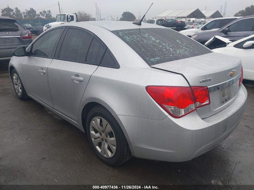 VIN 1G1PA5SH3E7451989 2014 Chevrolet Cruze, Ls Auto no.3