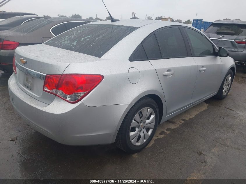 VIN 1G1PA5SH3E7451989 2014 Chevrolet Cruze, Ls Auto no.4