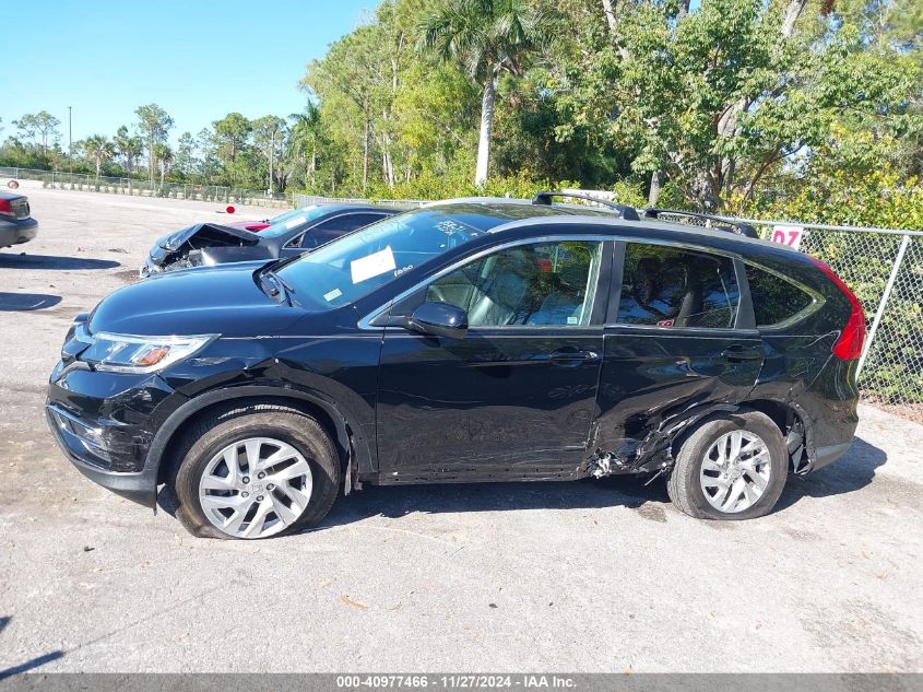 2016 Honda Cr-V Ex-L VIN: 2HKRM3H76GH502572 Lot: 40977466