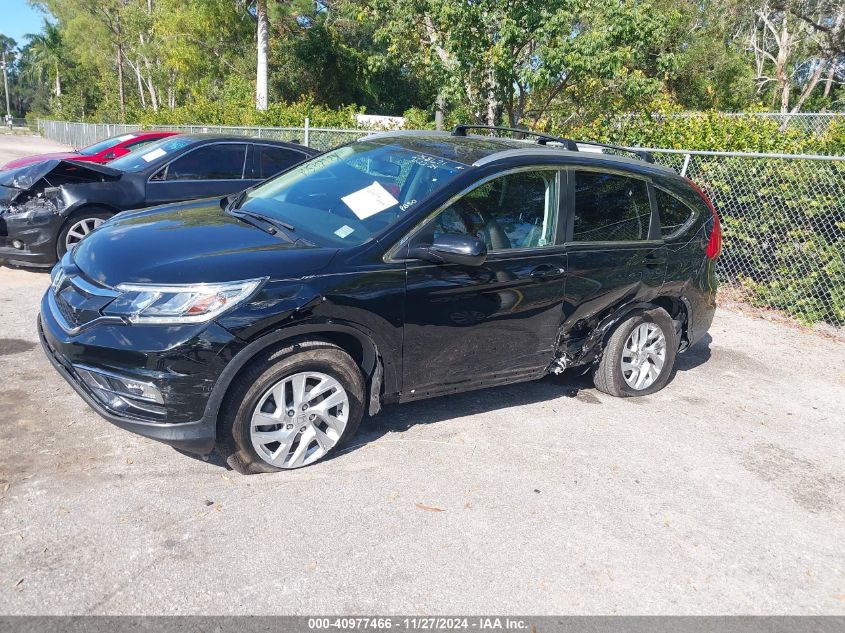 2016 Honda Cr-V Ex-L VIN: 2HKRM3H76GH502572 Lot: 40977466