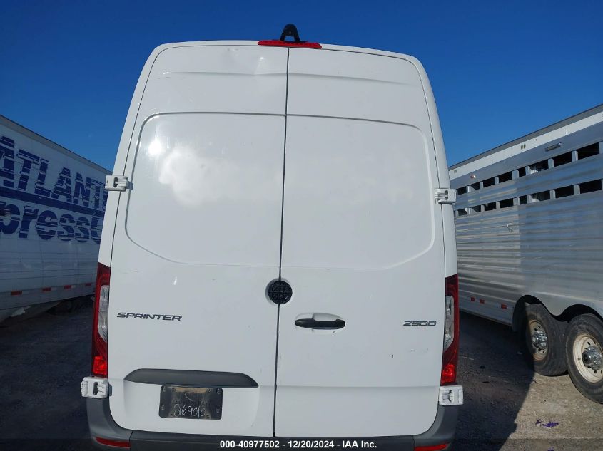 2021 Mercedes-Benz Sprinter 2500 High Roof I4 Diesel VIN: W1Y4DCHY5MT061930 Lot: 40977502