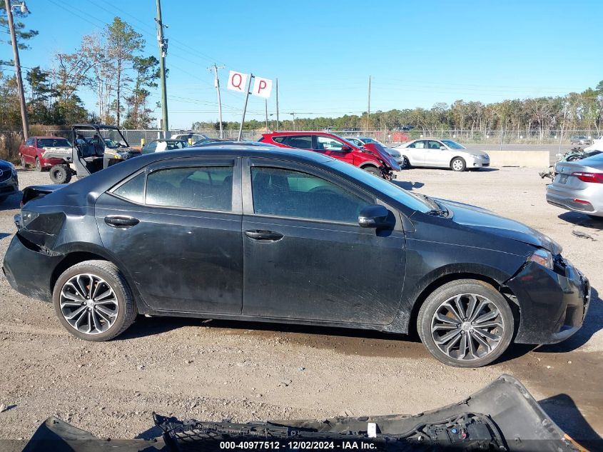 2015 Toyota Corolla S Plus VIN: 2T1BURHE9FC281196 Lot: 40977512