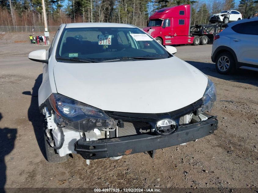 2017 Toyota Corolla Le Eco VIN: 5YFBPRHE2HP677030 Lot: 40977526