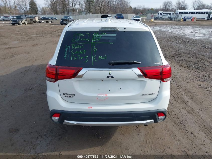 2017 Mitsubishi Outlander Es VIN: JA4AZ2A38HZ052220 Lot: 40977532