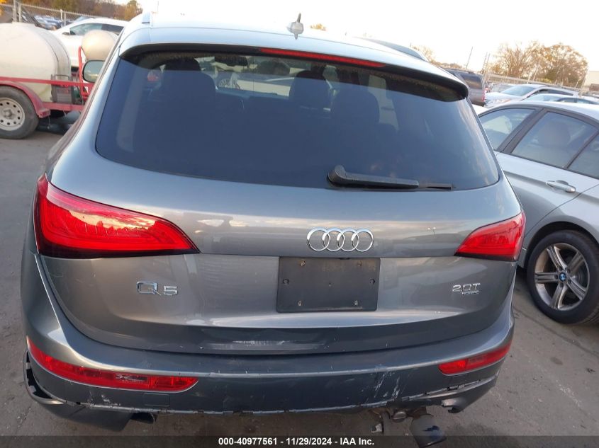 2013 Audi Q5 2.0T Premium VIN: WA1LFAFP9DA072900 Lot: 40977561