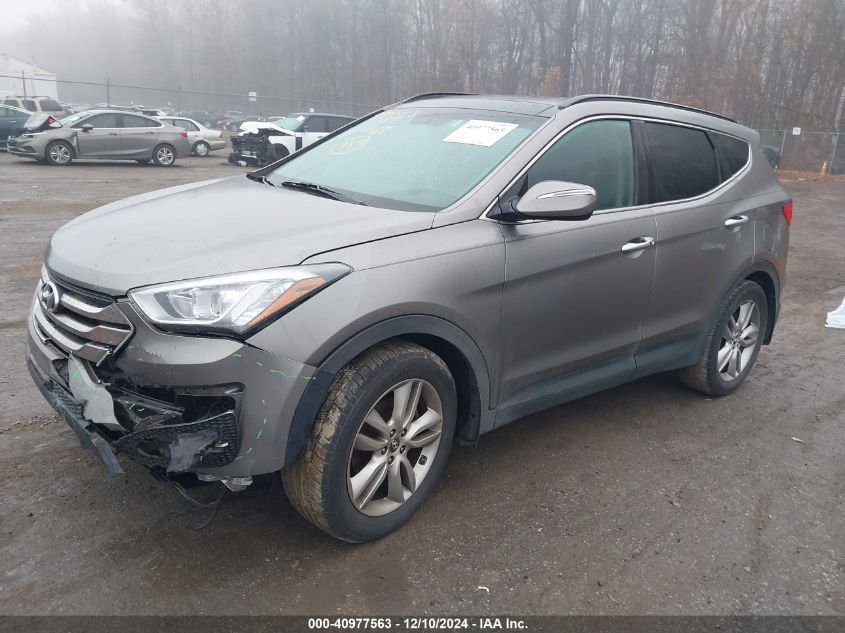 2014 HYUNDAI SANTA FE SPORT 2.0L TURBO - 5XYZW3LA8EG217471