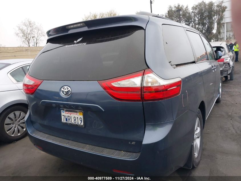 VIN 5TDKZ3DC0HS811858 2017 Toyota Sienna, Le 8 Pass... no.17