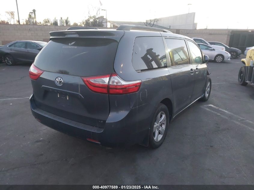 VIN 5TDKZ3DC0HS811858 2017 Toyota Sienna, Le 8 Pass... no.4