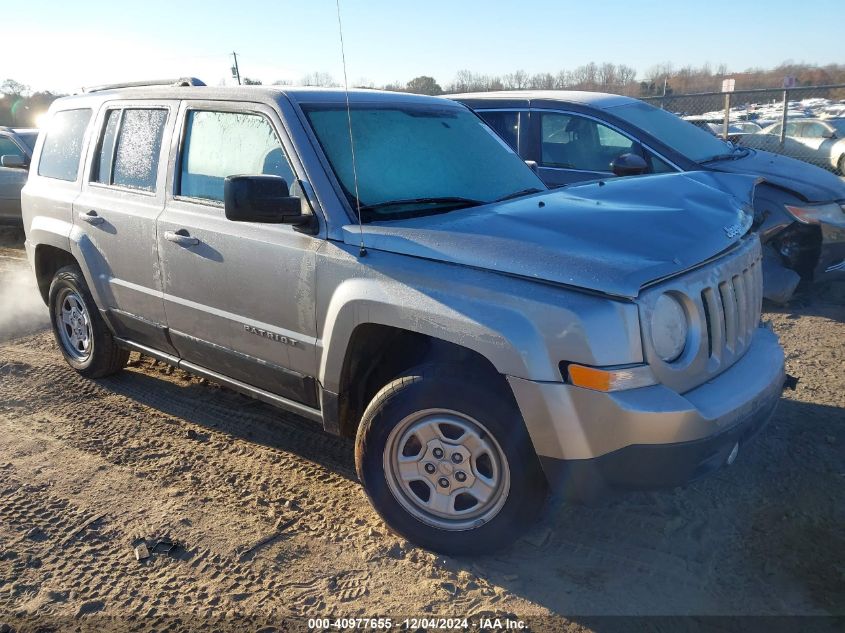 VIN 1C4NJRBB0FD408795 2015 Jeep Patriot, Sport no.1