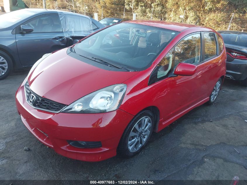 VIN JHMGE8H56DC029844 2013 Honda Fit, Sport no.2