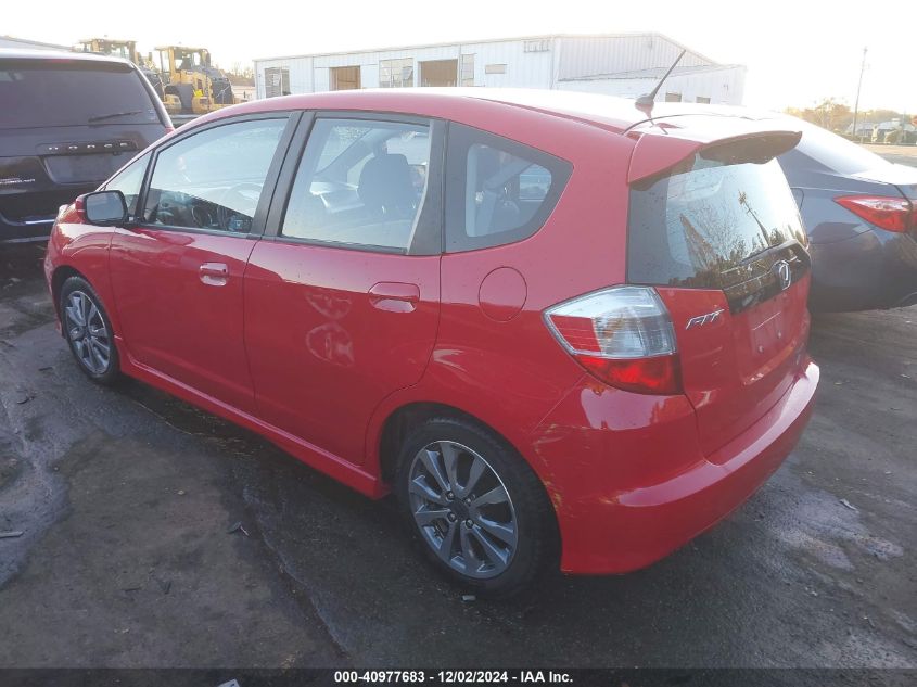 VIN JHMGE8H56DC029844 2013 Honda Fit, Sport no.3