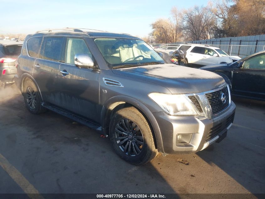 2018 Nissan Armada Platinum VIN: JN8AY2NE7J9733788 Lot: 40977705