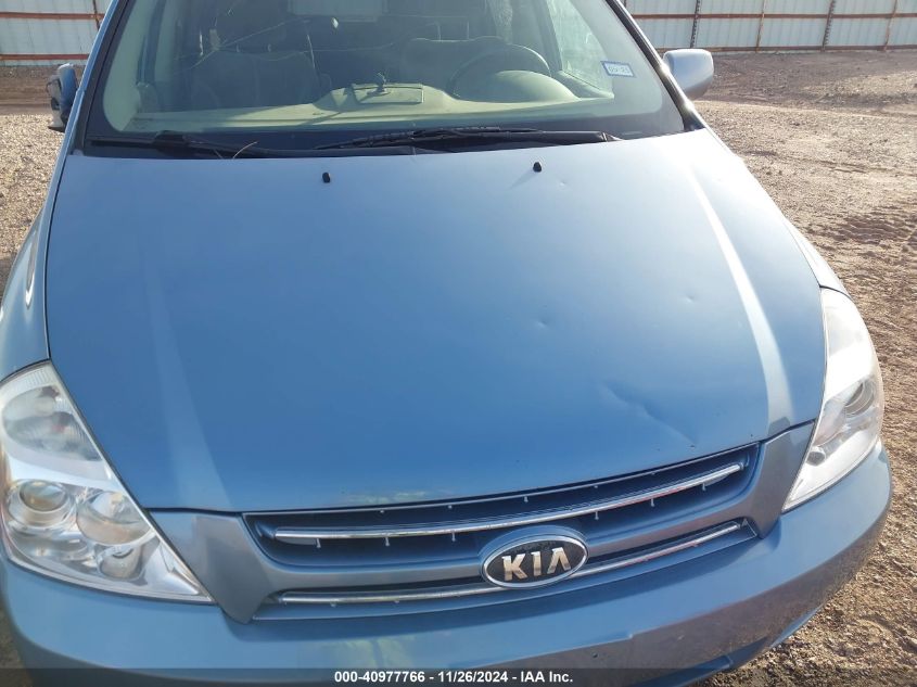 2008 Kia Sedona Ex VIN: KNDMB233986199104 Lot: 40977766